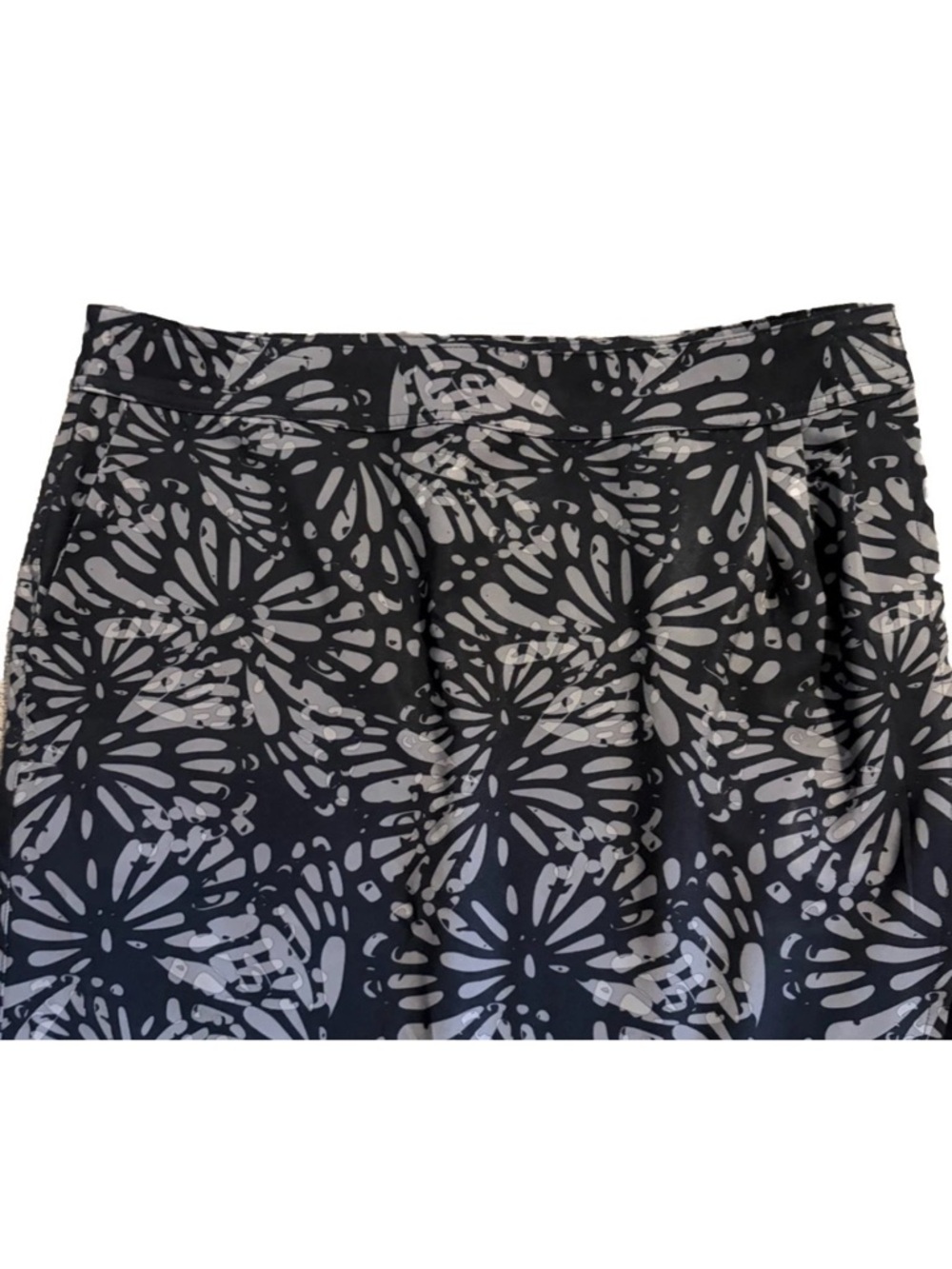 RipSkirt SHIBORI CHARCOAL cover up wrap skirt length 3 women’s size Large - Picture 2 of 13